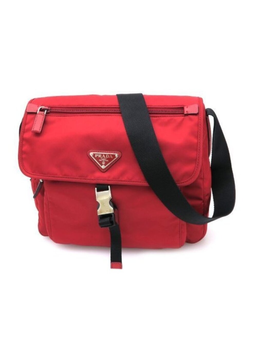 Prada Nylon Messenger Bag